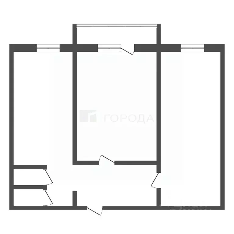 2-к кв. Алтайский край, Барнаул ул. Шумакова, 30 (51.8 м) - Фото 2