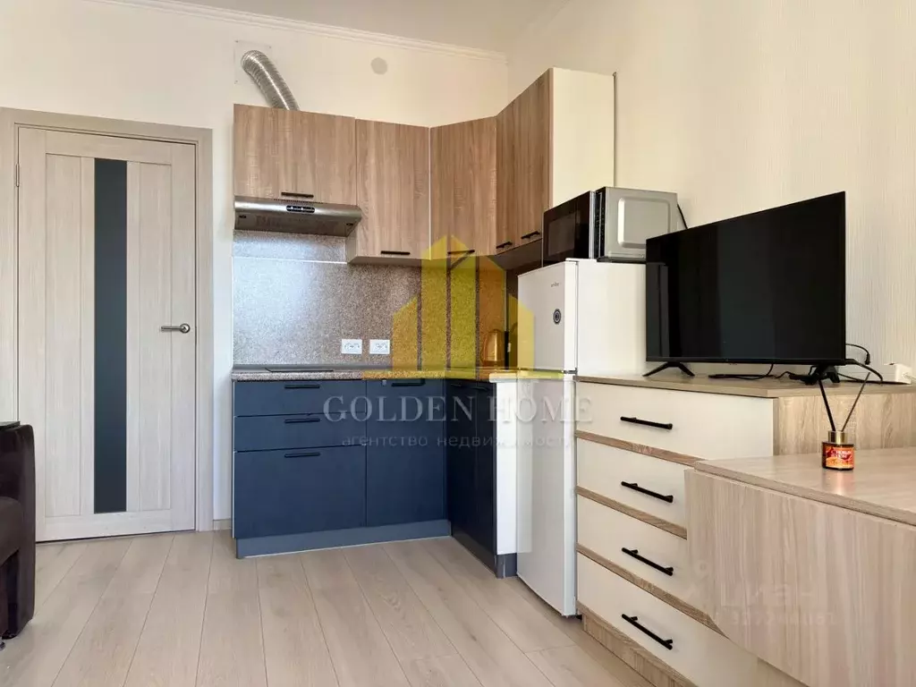 Студия Санкт-Петербург аллея Арцеуловская, 9 (19.3 м) - Фото 1