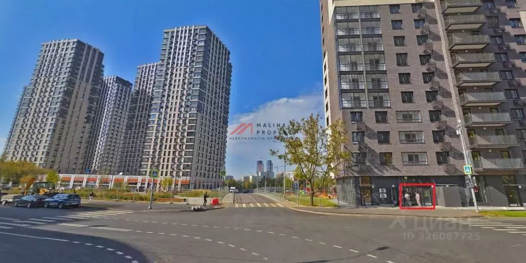 Торговая площадь в Москва Электролитный проезд, 7А/1 (87 м) - Фото 1