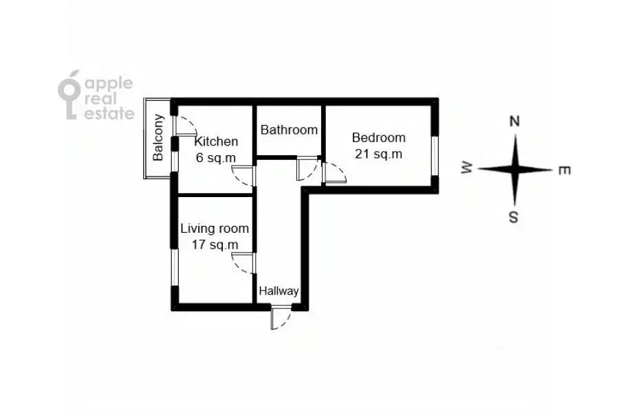 2-к кв. Москва Кутузовский просп., 41 (71.0 м) - Фото 1