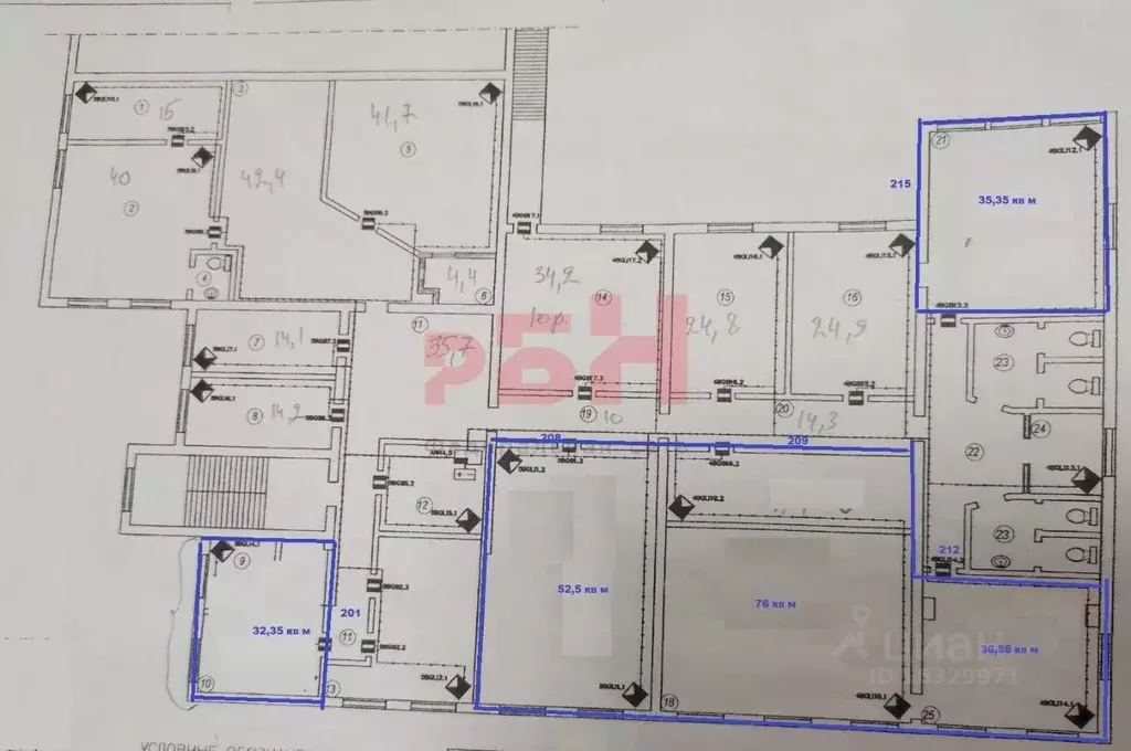 Офис в Самарская область, Самара ул. 22-го Партсъезда, 1Б (233 м) - Фото 1