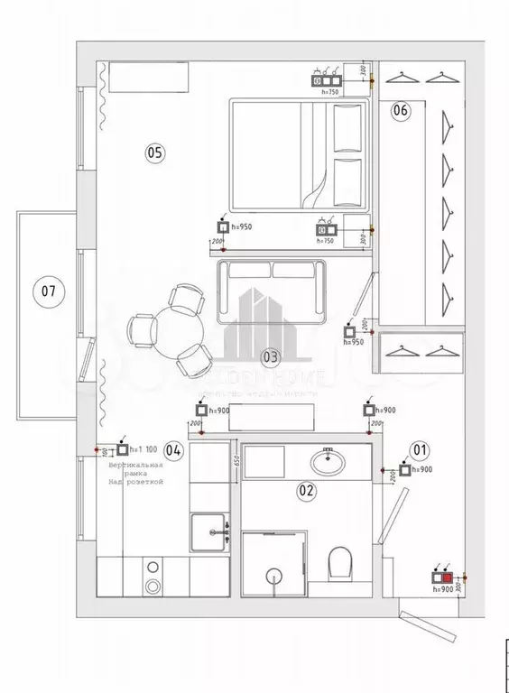 2-к. квартира, 44 м, 5/5 эт. - Фото 0