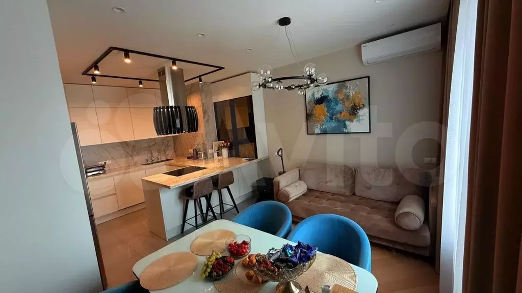 3-к. квартира, 75 м, 6/22 эт. - Фото 0