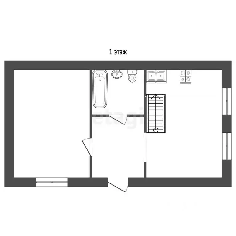 Дом в Московская область, Кашира ул. Мира, 22 (221 м) - Фото 1