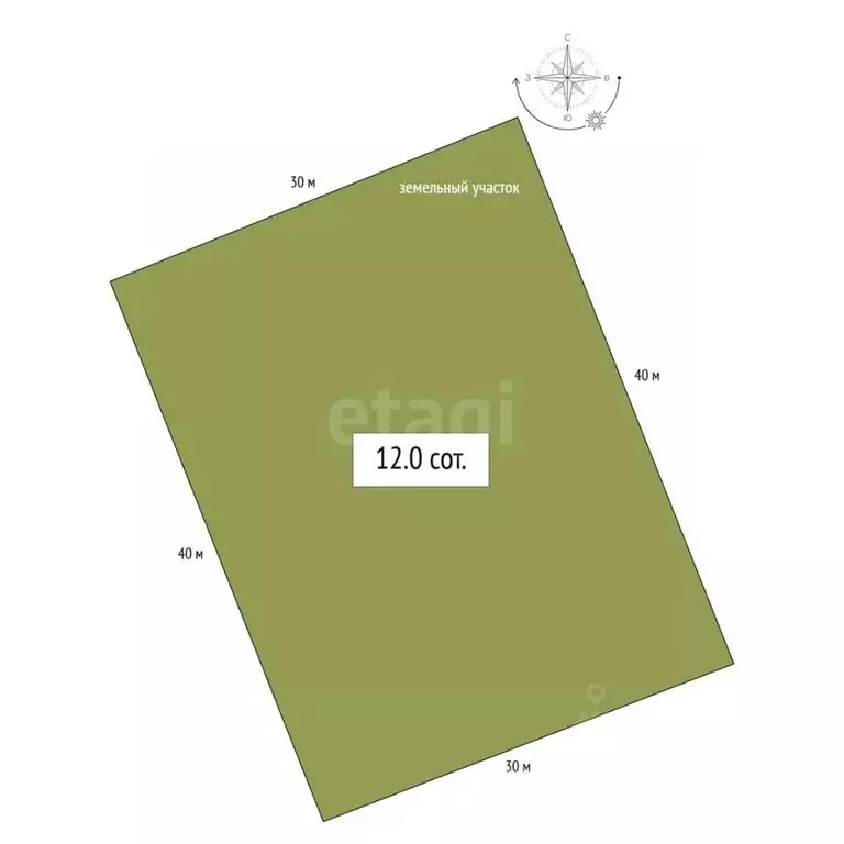 Участок в Алтай, Чемальский район, с. Чемал  (12.0 сот.) - Фото 2