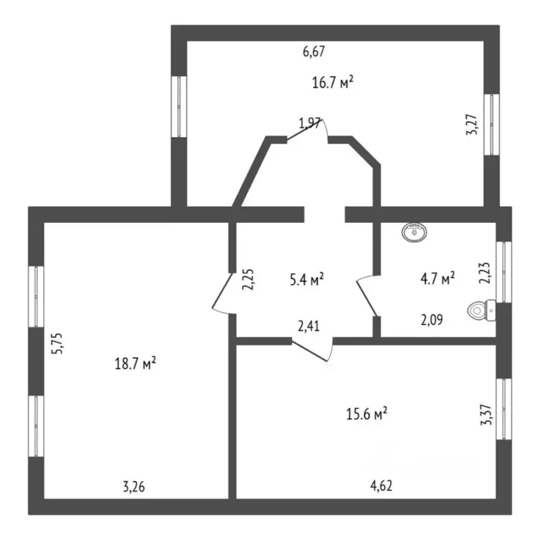 Коттедж в Тюменская область, Тюмень ул. Ясная, 3 (193 м) - Фото 2