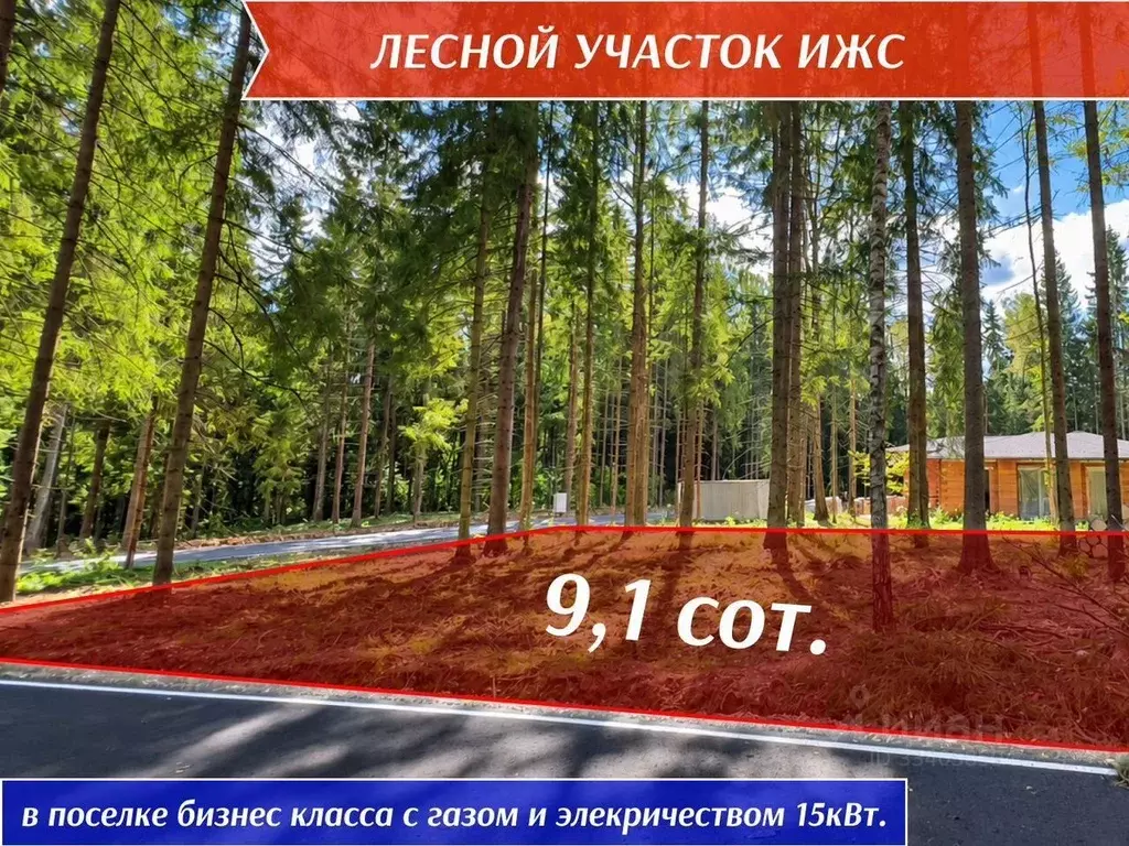 Участок в Московская область, Звенигород Одинцовский городской округ, ... - Фото 1