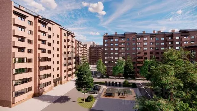 3-к кв. Северная Осетия, Владикавказ ул. Курсантов-Кировцев (88.73 м) - Фото 2