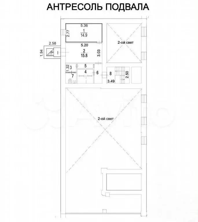 Аренда ПСН 297 м в жилом доме Маршала Бирюзова, 8к4 - Фото 1