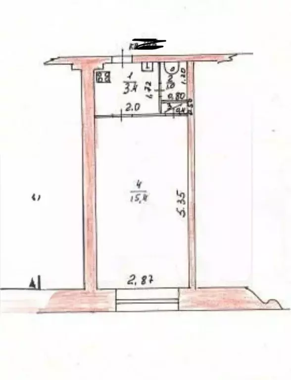 Студия Татарстан, Казань ул. Татарстан, 53 (20.0 м) - Фото 2