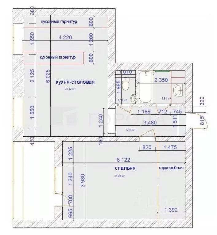 2-к кв. Новосибирская область, Новосибирск Дивногорская ул., 150/2 ... - Фото 1