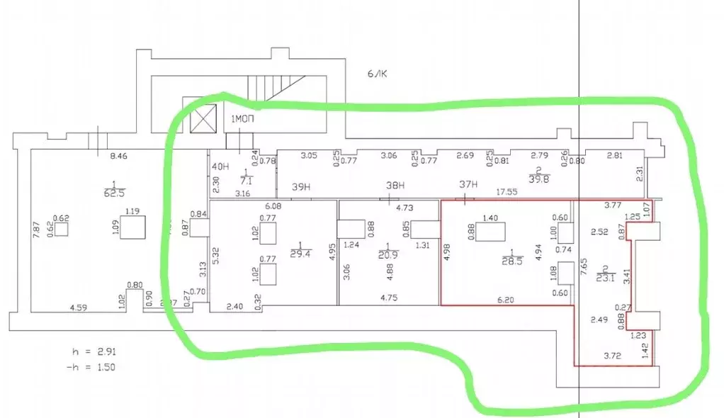 Помещение свободного назначения в Санкт-Петербург пл. Троицкая ... - Фото 2