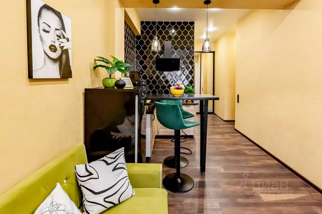 Студия Ставропольский край, Кисловодск ул. Декабристов, 36/2 (25.0 м) - Фото 1