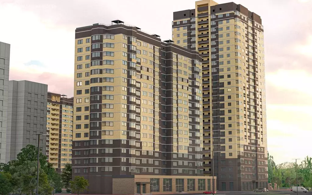 2-комнатная квартира: Липецк, Московская улица, 159к2 (59.6 м) - Фото 1