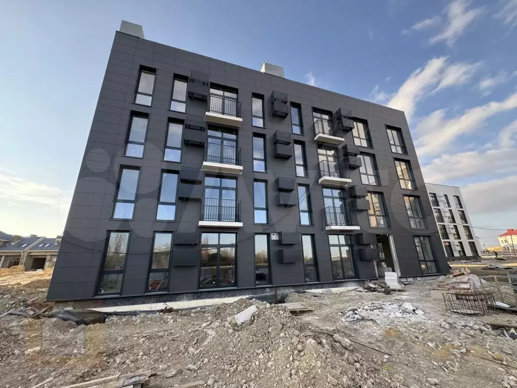 1-к. квартира, 34,8 м, 1/4 эт. - Фото 1