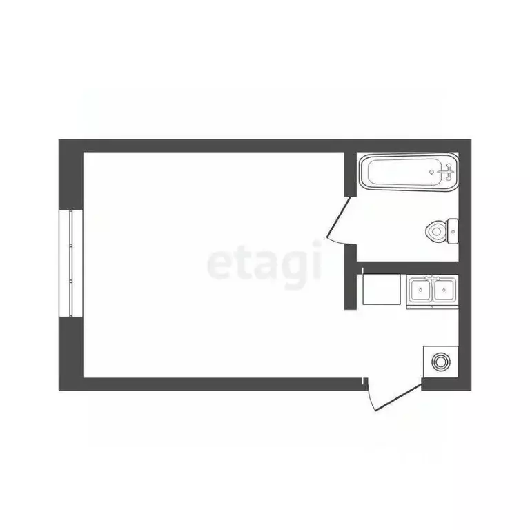 Комната Мордовия, Саранск ул. Тани Бибиной, 34 (18.0 м) - Фото 1