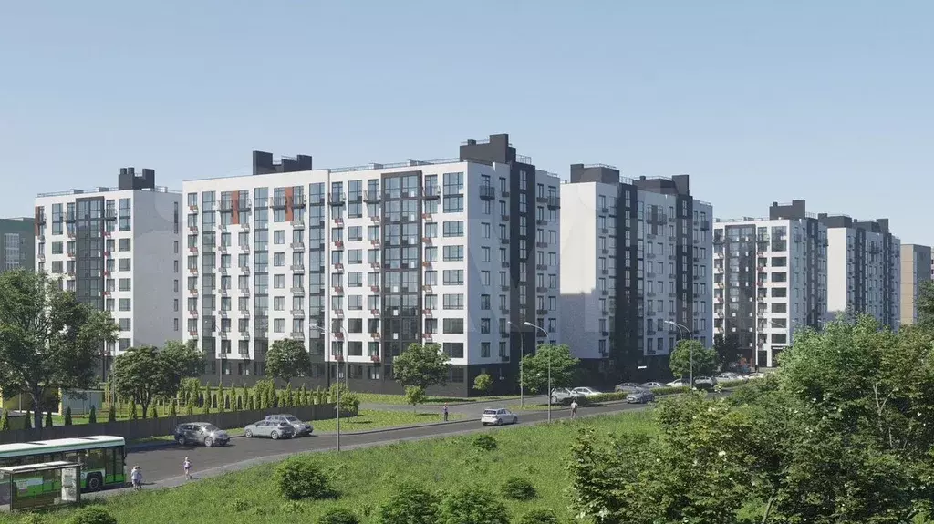 1-к. квартира, 35 м, 1/9 эт. - Фото 0