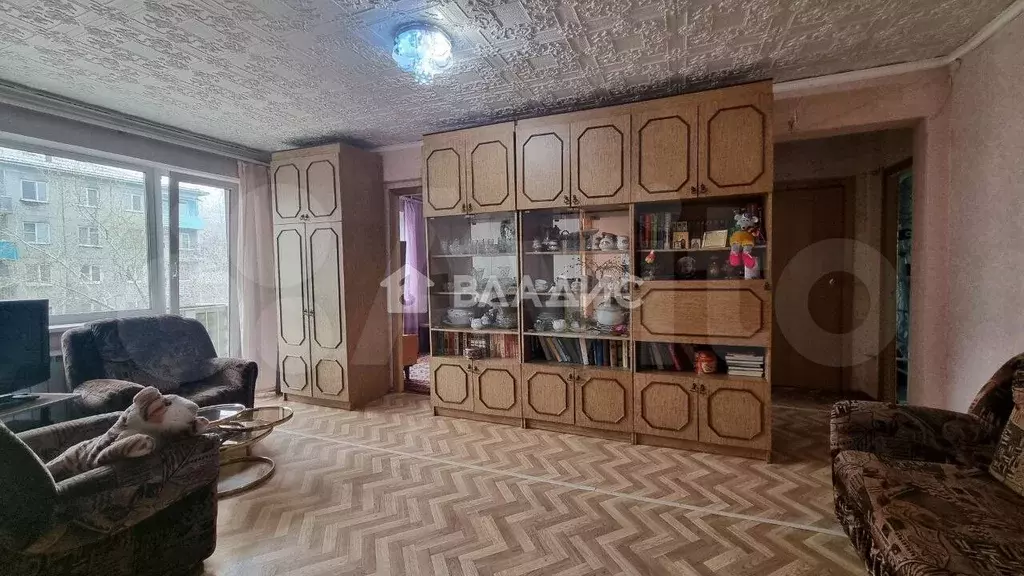 3-к. квартира, 56,9 м, 4/5 эт. - Фото 0