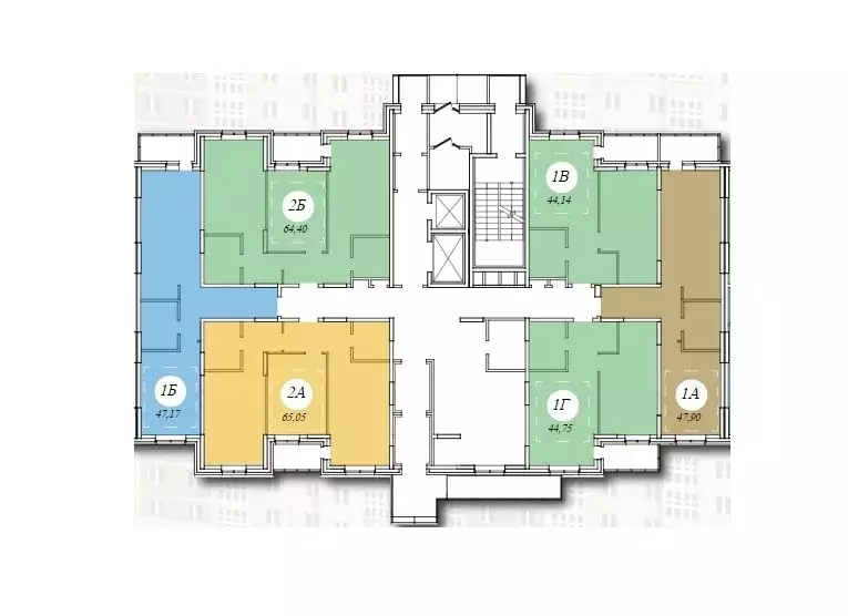 1-к кв. Ханты-Мансийский АО, Сургут Игоря Киртбая ул., 1А (44.75 м) - Фото 2