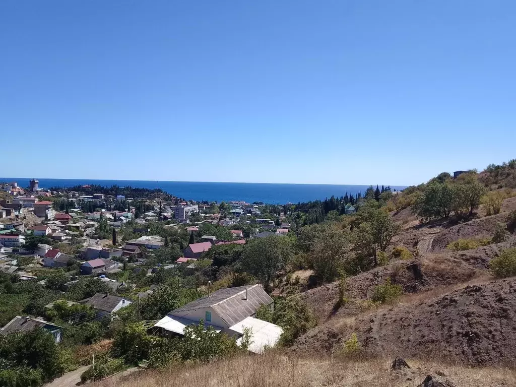 Участок в Крым, Алушта муниципальный округ, с. Рыбачье ул. Новоселов ... - Фото 1