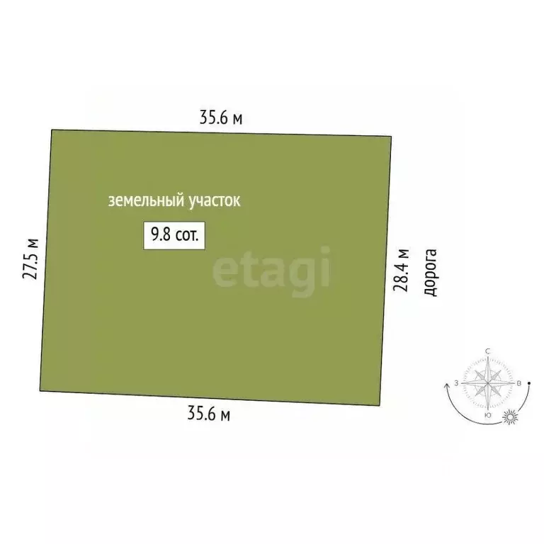 Участок в Тюменская область, Нижнетавдинский муниципальный округ, ... - Фото 1