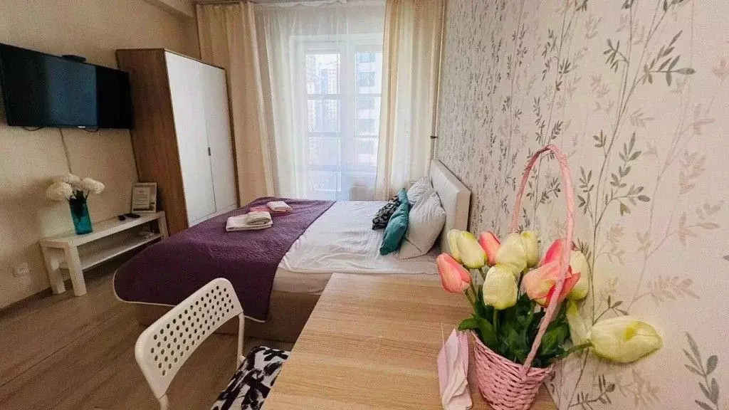 1-к кв. Санкт-Петербург Пулковское ш., 14Е (29.0 м) - Фото 1