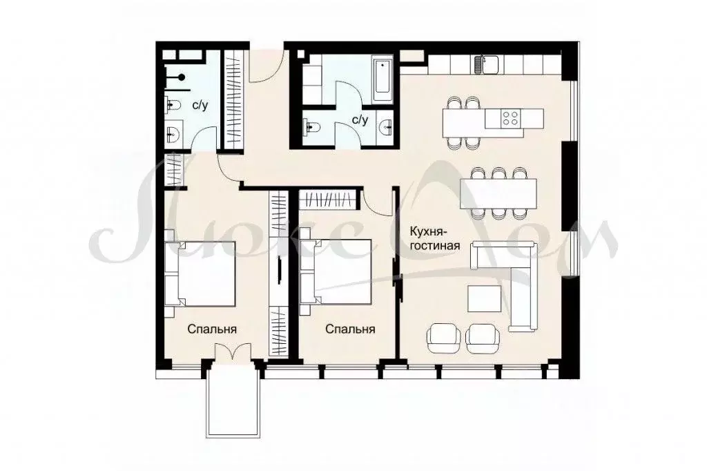 3-к кв. Москва ул. Братьев Фонченко, 1к4 (117.9 м) - Фото 1