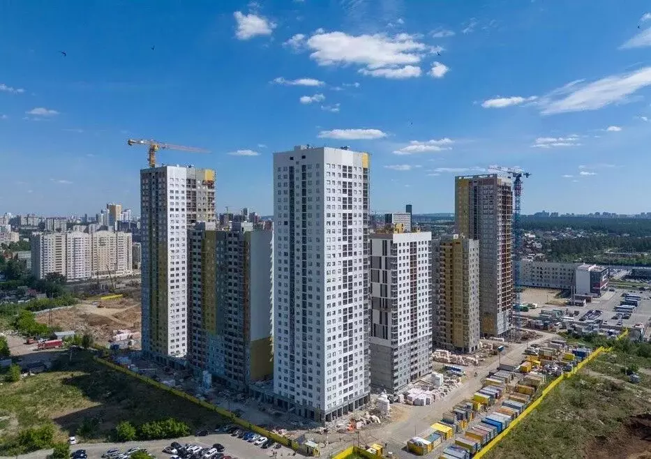 1-к кв. Свердловская область, Екатеринбург ВИЗ жилрайон, Русь-2 жилой ... - Фото 1