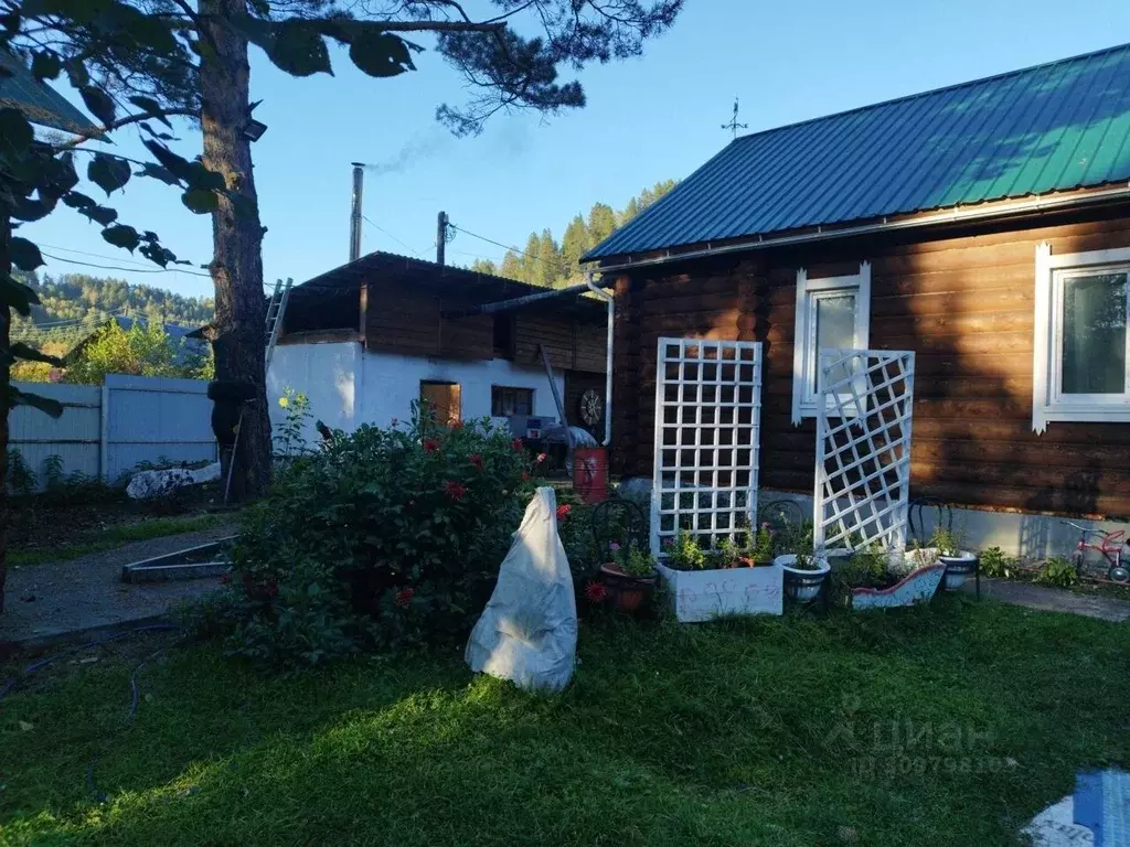Дом в Алтай, Турочакский район, с. Кебезень ул. Береговая (75 м) - Фото 1