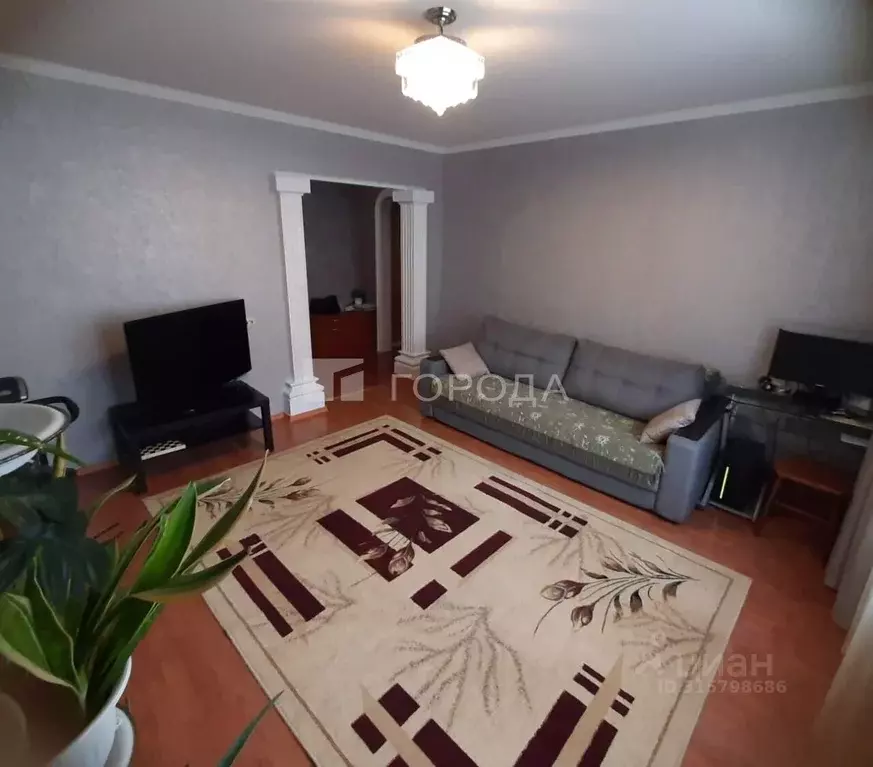 3-к кв. Кемеровская область, Новокузнецк просп. Мира, 32 (65.5 м) - Фото 0