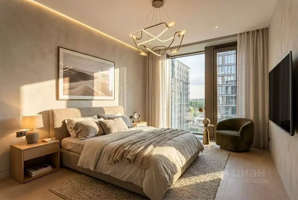 3-к кв. Москва ул. Братьев Фонченко, 1к8 (128.0 м) - Фото 2