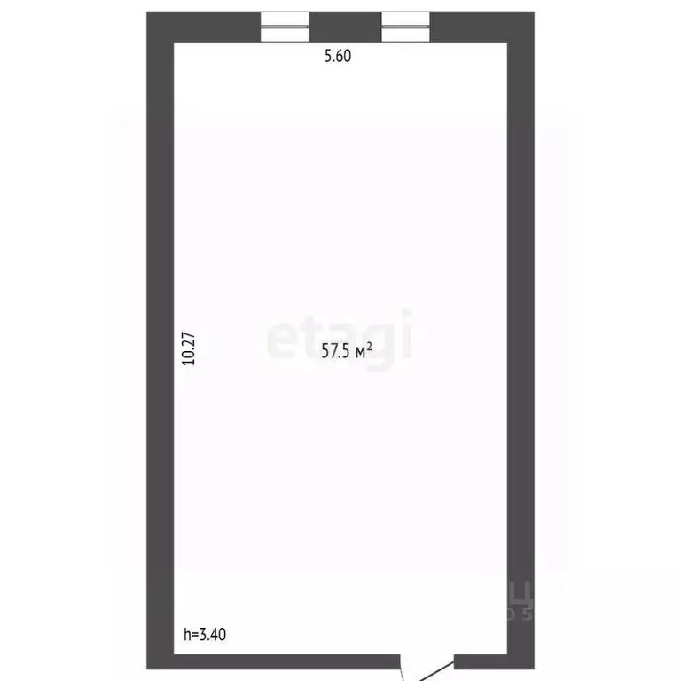 Офис в Ростовская область, Ростов-на-Дону Казахская ул., 78/5 (58 м) - Фото 2