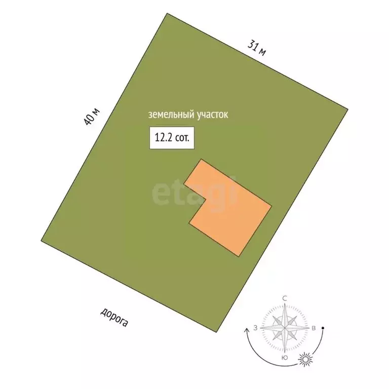Дом в Челябинская область, Пласт Багинская ул., 9А (127 м) - Фото 2