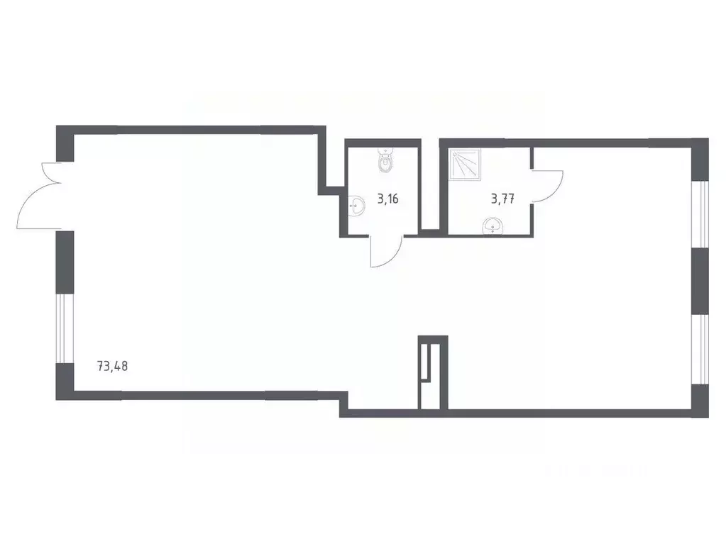 Помещение свободного назначения в Ленинградская область, Ломоносовский ... - Фото 1