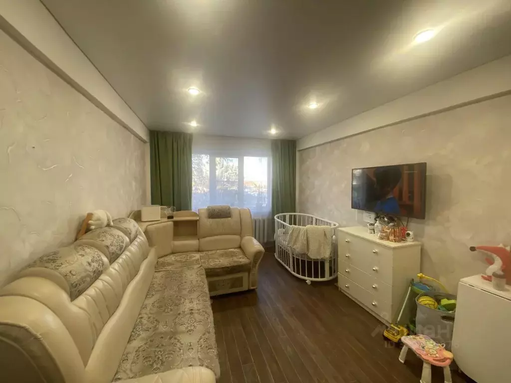 3-к кв. Бурятия, Улан-Удэ ул. Жуковского, 5 (54.8 м) - Фото 1