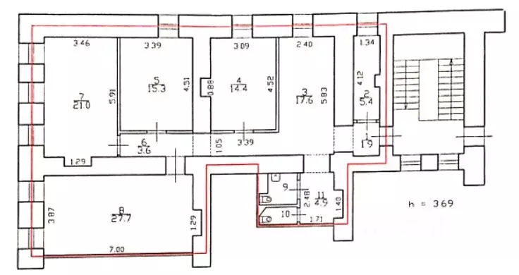 Офис в Санкт-Петербург Захарьевская ул., 17 (115 м) - Фото 2