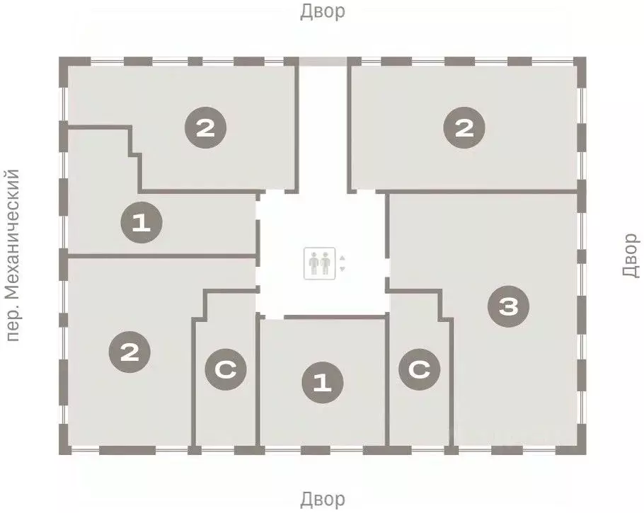 2-к кв. свердловская область, екатеринбург ул. войкова, 15 (61.85 м) - Фото 1