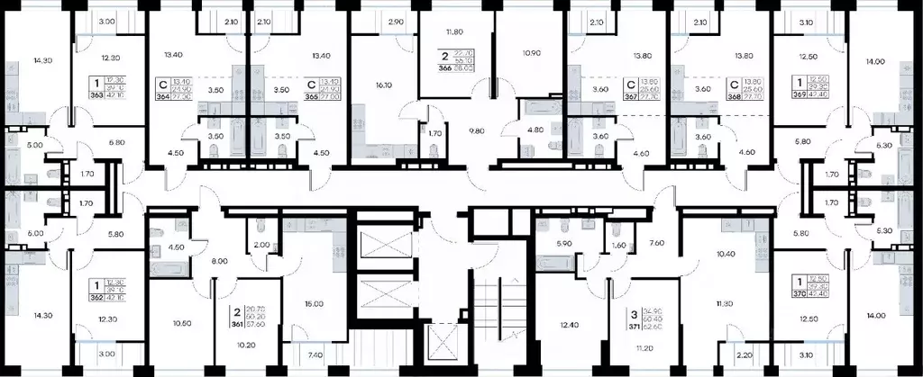 1-к кв. Приморский край, Владивосток ул. Нейбута, 135 (42.1 м) - Фото 2