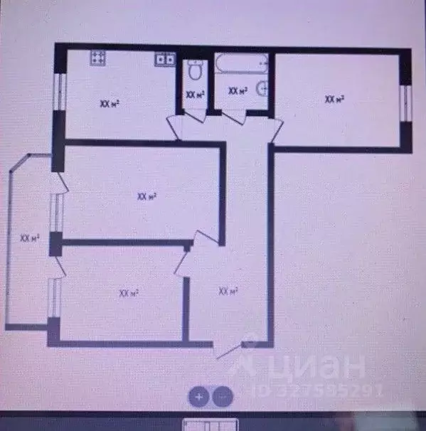 3-к кв. Тюменская область, Тюмень Широтная ул., 136к1 (91.3 м) - Фото 1