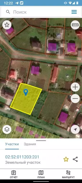 Участок в Башкортостан, Чишминский район, д. Алкино Садовая ул., 11 ... - Фото 1