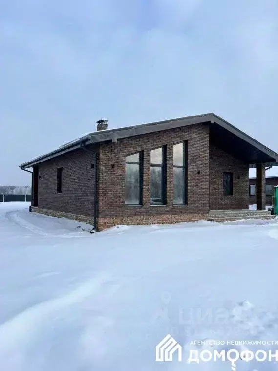 Дом в Омская область, Омский район, с. Пушкино Лесная ул. (113 м) - Фото 1
