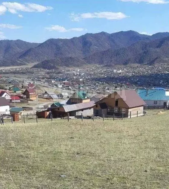 Участок в Алтай, Онгудайский район, с. Онгудай ул. Подгорная (14.0 ... - Фото 1