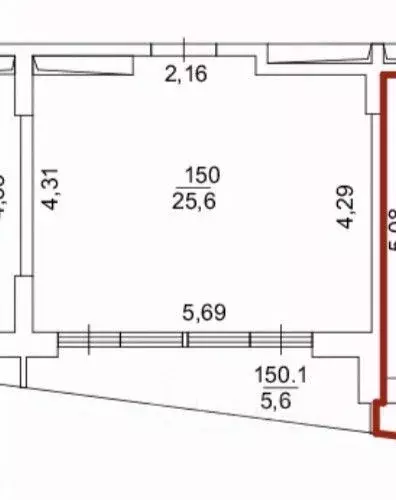 Студия Крым, Ялта ул. Дражинского, 45А (31.2 м) - Фото 2