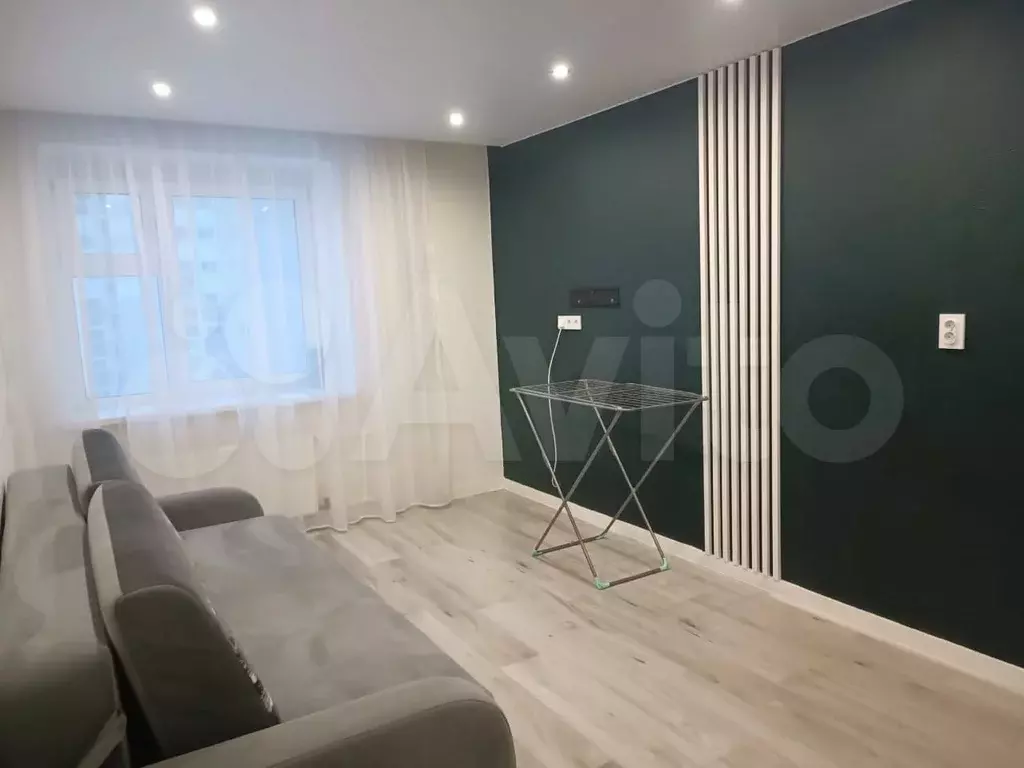 1-к. квартира, 37 м, 7/9 эт. - Фото 1