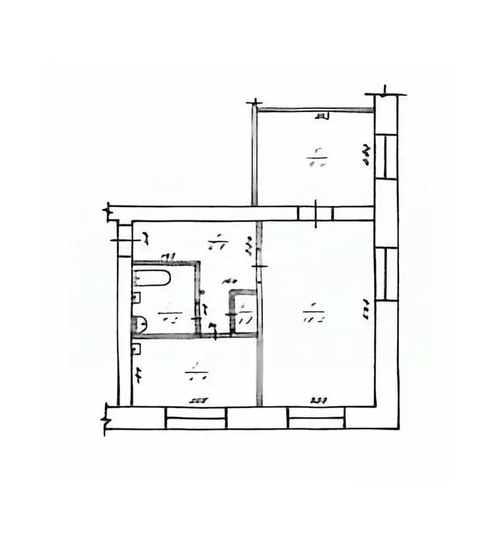 2-к кв. Томская область, Северск ул. Ершова, 4 (46.4 м) - Фото 1