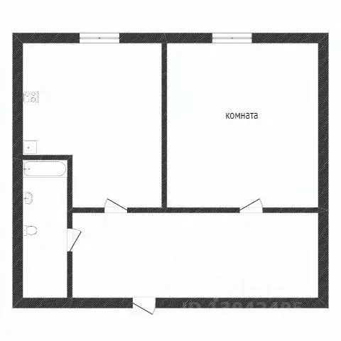 1-к кв. Бурятия, Улан-Удэ ул. Столбовая, 64 (33.2 м) - Фото 2