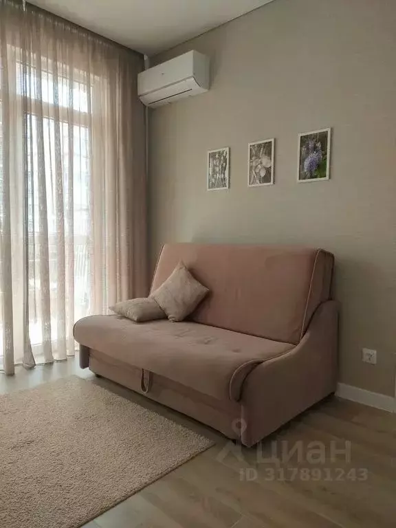 1-к кв. Краснодарский край, Сочи Мамайка мкр, ул. Волжская, 34/3 (33.0 ... - Фото 1
