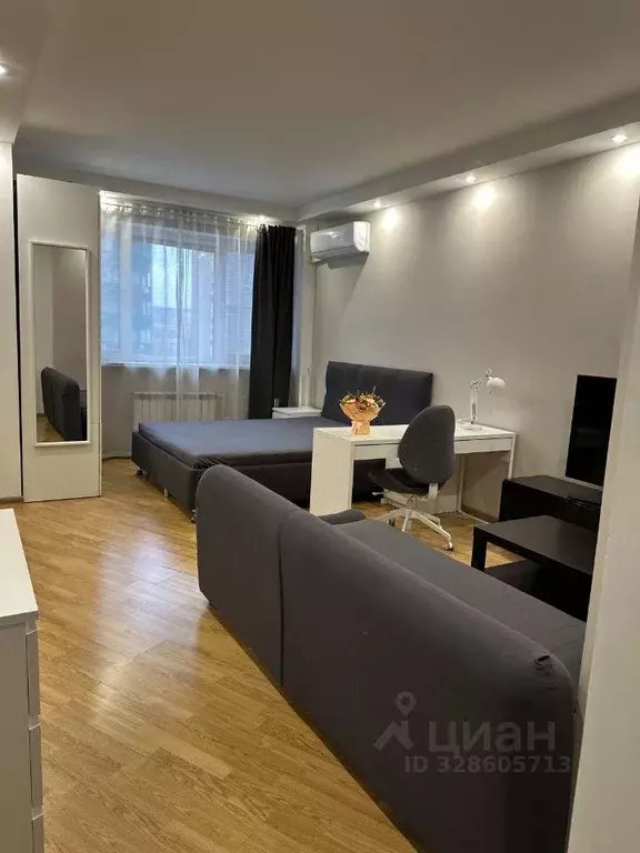 Квартира, 1 комната, 47.5 м - Фото 2