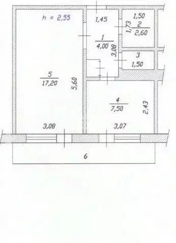 1-к кв. Чувашия, Чебоксары ул. Эльгера, 17 (38.9 м) - Фото 1