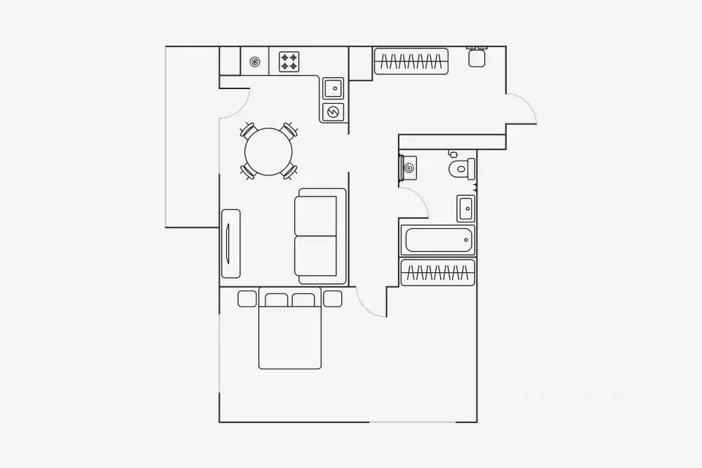2-к кв. Липецкая область, Липецк ул. М.И. Неделина, 4Д (53.0 м) - Фото 2